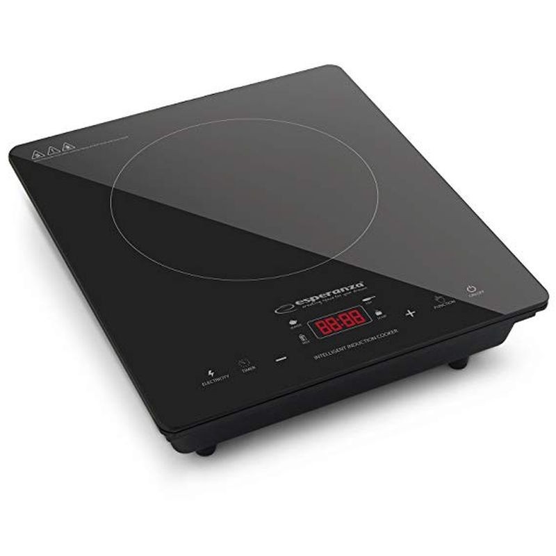 Plita cu inductie, putere 2000W, 230V, 4 functii, ecran LCD, RESIGILAT - imagine 5